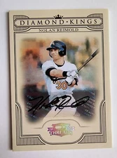 NOLAN REIMOLD Rookie Autograph Card #261/599- 2008 Donruss Threads DIAMOND KINGS