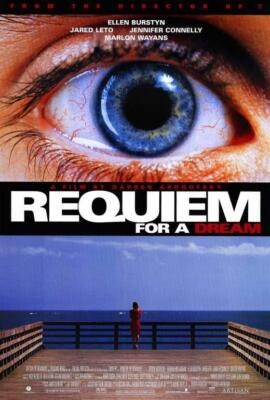 REQUIEM FOR A DREAM Movie POSTER 27 x 40, Jared Leto, Jennifer Connelly, A