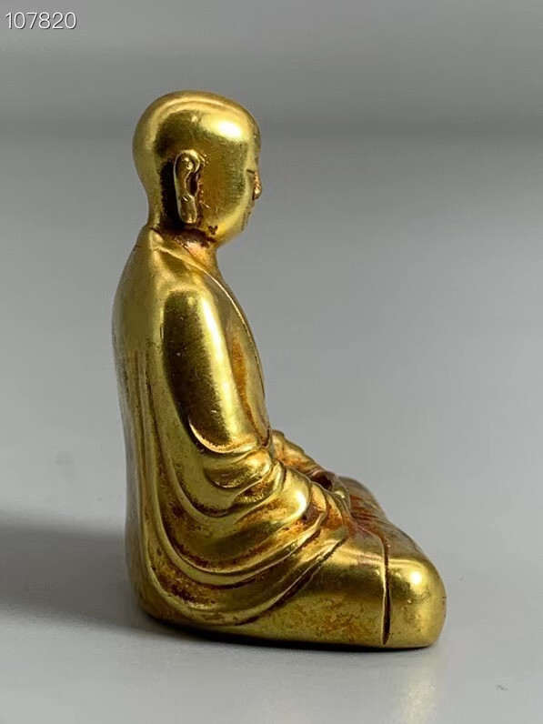 Collection Pure Copper Gold Plated Genuine Gold Buddha Collection Pure Copper Gold Plated Genuine Gold Buddha