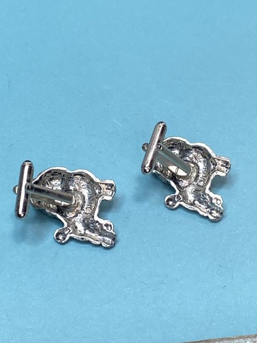 English Pewter 3D Poodle Dog Pup Cufflinks In Original Box - Picture 5 of 13