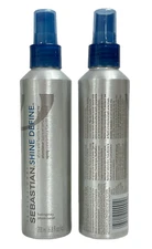 Sebastian Shine Define Flexible Hold-Hairspray Lot of 2 x (200ml /6.8fl.oz) NEW