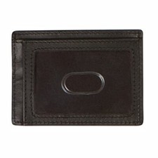 Thin RFID Leather Credit Card Holder Wallet for Men or Women  Small Slim Design