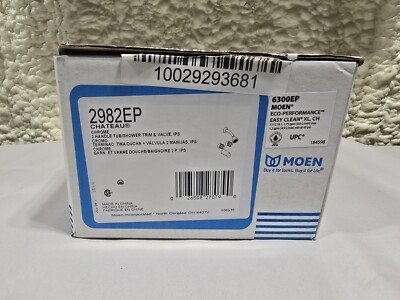 MOEN Chateau 2982EP 2-Handle 1-Spray Tub and Shower in Chrome Valve Included
