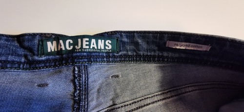 MAC Herren Jeans Arne Blau Hellblau wie Neu W34 L32 Hose Recycling Cotton - Bild 10 von 12