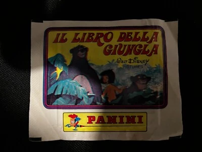 PACKET POCHETTE BUSTINA TUTEN PANINI LIVRE DE LA JUNGLE 1983 ITALIAN VERSION - Photo 1/2