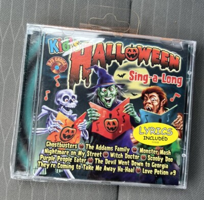 SEALED  Kids Halloween Sing-A-Long by DJ's Choice (CD ) NEW Ghostbusters Monster