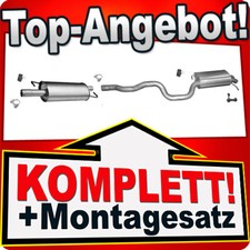 Auspuff für VW TRANSPORTER T6 4MOTION 2.0 TDI SWB Auspuffanlage