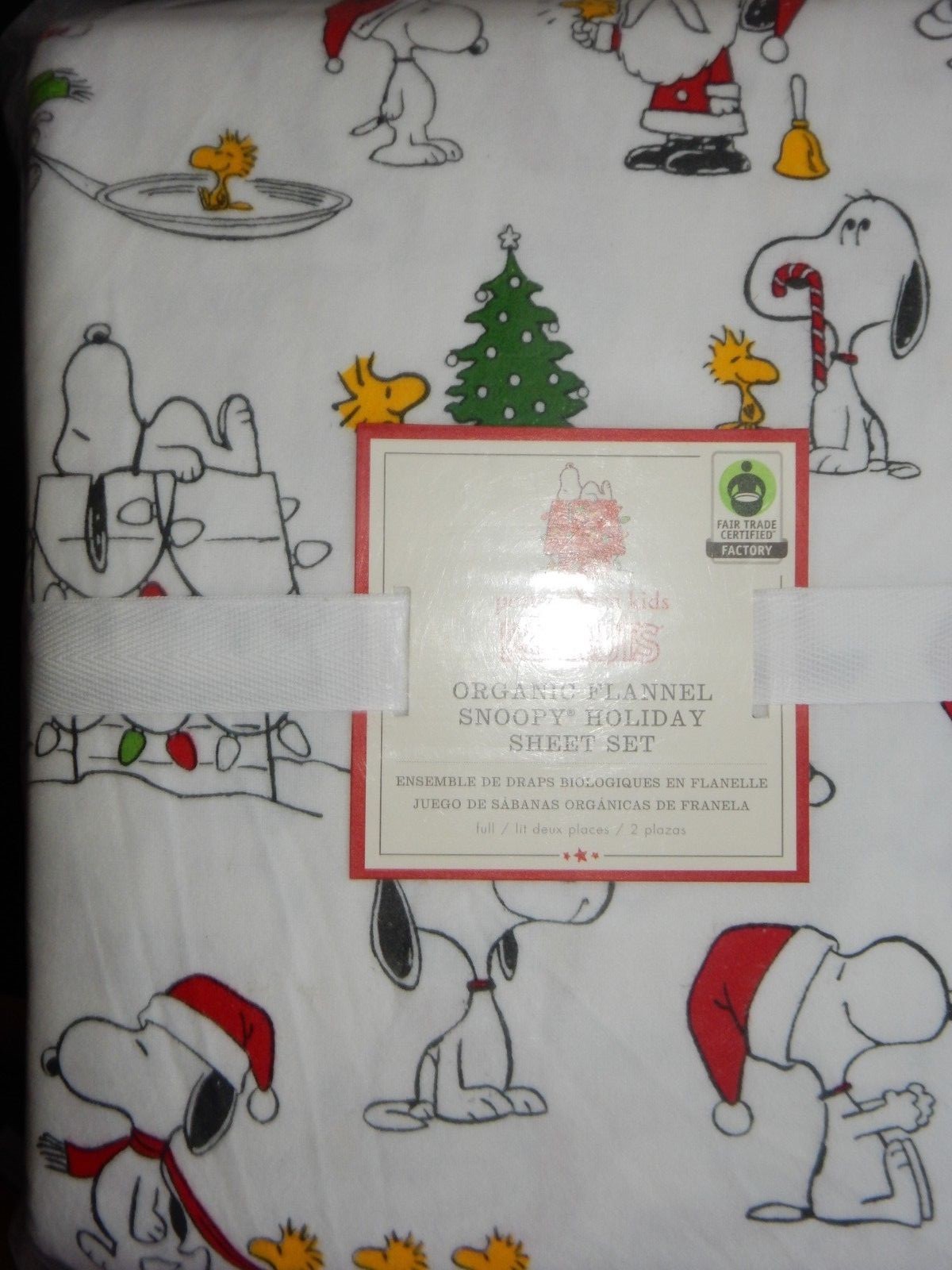 pottery barn snoopy sheets