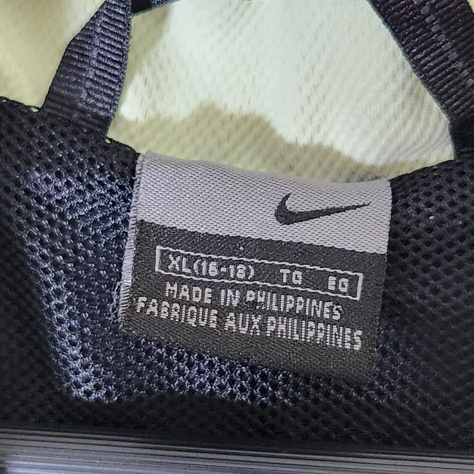 SACAI X NIKE Giacca a vento Nike vintage anni 90 donna taglia XL nera verde foderata in rete full zip