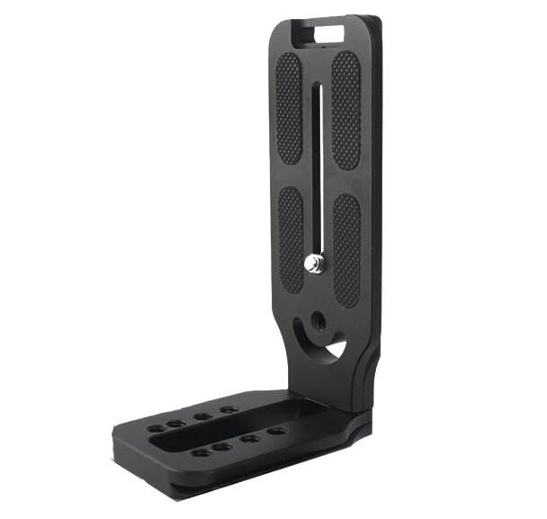 124/10075/6525 Quick Release LHOLDER Universal L Rail Bracket Arca