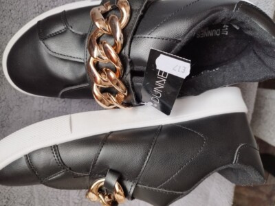 New black ladies shoes trainers sneakers Dunnes Stores uk
