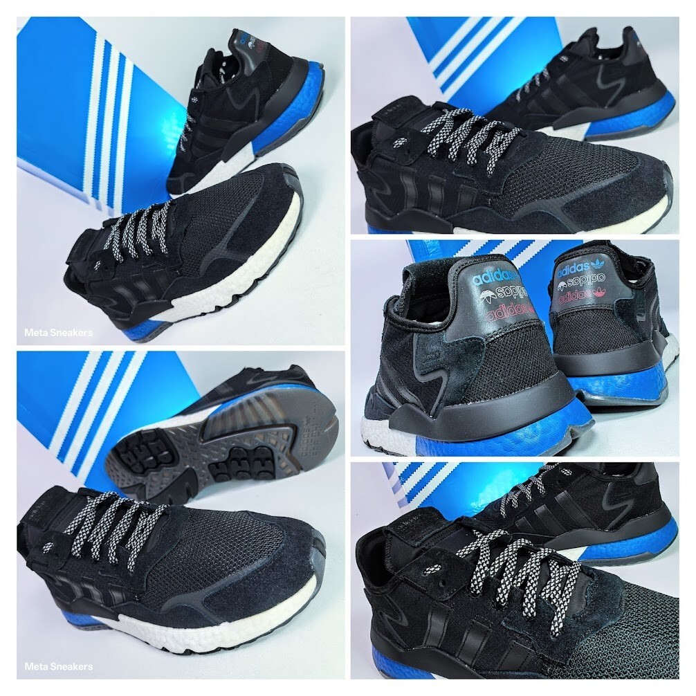 Size 13 Adidas Nite Jogger Lush Blue Boost for sale online