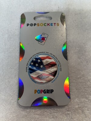 Popsockets USA Flag Mobile phone NEW Interchangeable NWT