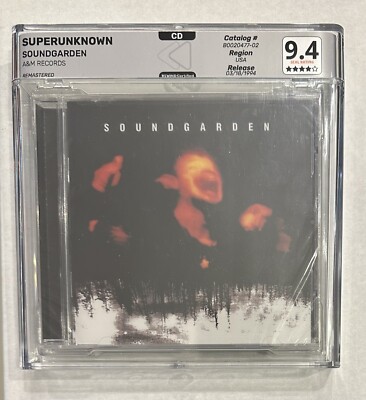 Soundgarden Superunknown Rewind 9.4 4 Star PLATINUM GRAMMY WINNER