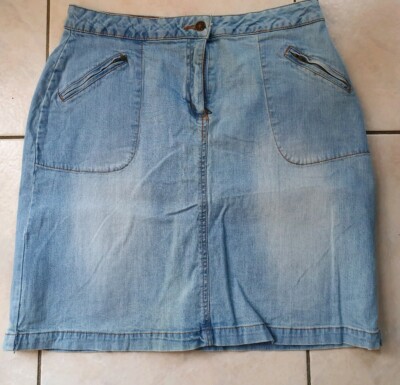 Süßer Jeans Rock Stiefel Rock Casual W E.A.R Gr. 42 neuw.