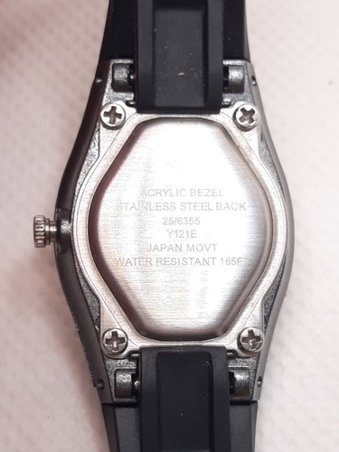 Armitron Water Resistant Ladies Black Buckle Band Analog Quartz Movement Watch - Picture 4 of 8