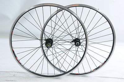 26'' MTB FAHRRAD LAUFRÄDER (559 x 19c) 8/9 GANG KASSETTE NABEN SCHWARZ DOPPELWAND HP FELGEN