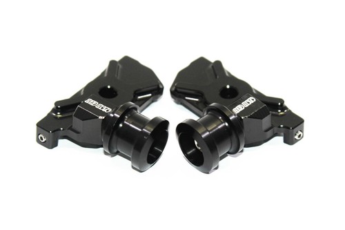 MAD-MOTO Swingarm Spools Stand Screws Slider For YAMAHA YZF R3 2015-2023 BLACK - Picture 3 of 6