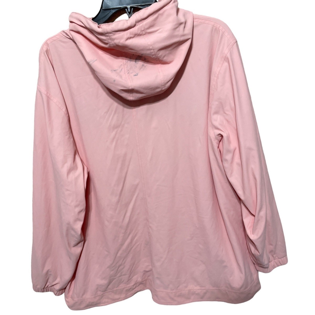 Weatherproof Vintage Women's Pink Pastel Hooded Jacket Size