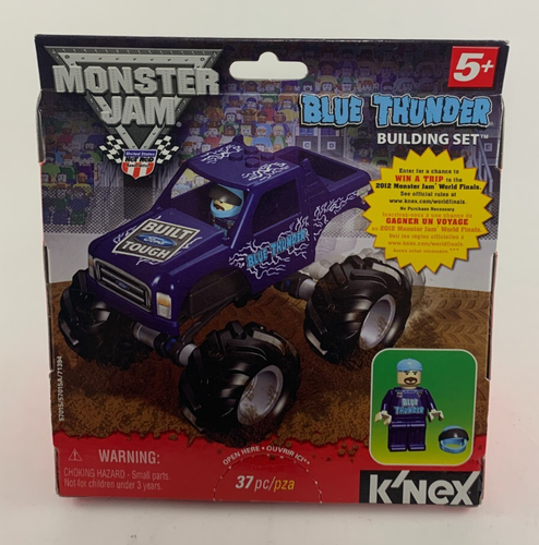 K'NEX Monster Jam Trucks NEW Grave Digger, Blue Thunder, more - RARE, Retired - Picture 23 of 32