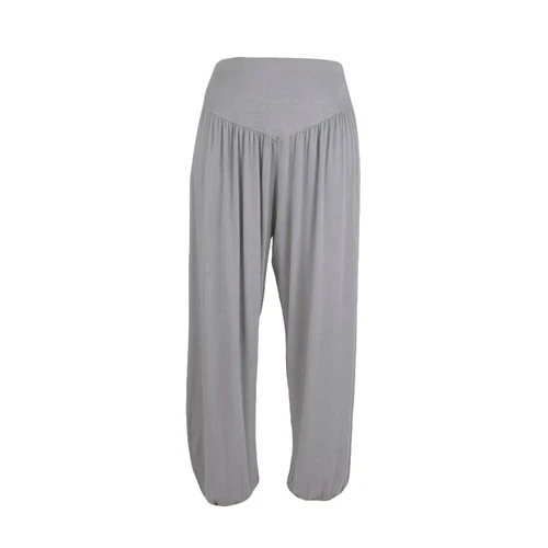 Women Elastic Loose Modal Cotton Soft Yoga Sports Dance Harem Pants Trousers - Picture 47 of 57