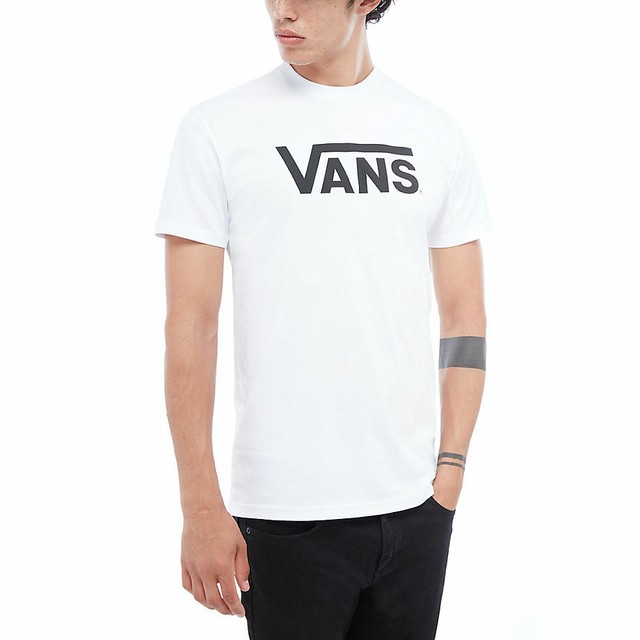 VANS Classic Tee Vn000gggyb2 White 