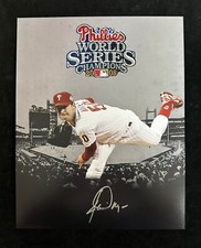JAMIE MOYER Signed Autographed 11 x 14 Baseball Photo Philadelphia Phillies COA