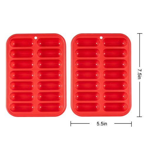 Mainstays 2pack Silicone Ice Tray Set - Picture 2 of 10