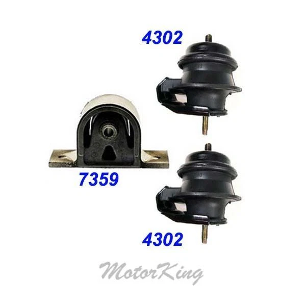 Juego de 3 piezas de kit de montaje de motor y transmisión. Para Infiniti FX35 2003-2008 M622 nuevo Foto 2 de 4