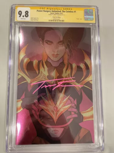 Power Rangers Unlimited: The Coinless #1, Frison SDCC foil exclusive, CGC SS 9.8