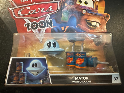 Disney Cars Toon - Mator with Oil Cans (from Unidentified Flying