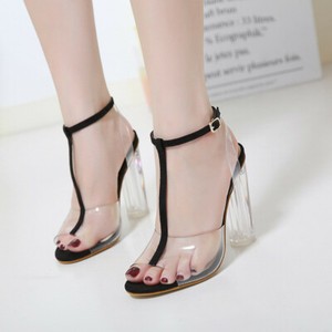 stiletto block heels