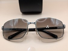 Prada Sunglasses SPR 54Q 610216 SAV 135 24 Gradient Black Gunmetal/Silver