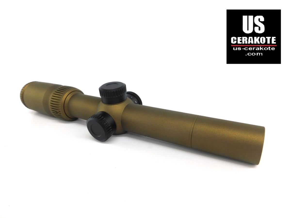 Vortex Crossfire HD 1-4x24mm SFP Illum. Dead-Hold BDC Burnt Bronze