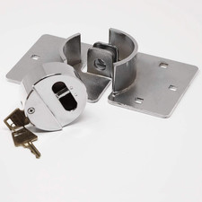 Lucchetto A Disco Forte 70mm Acciaio - Con 8 Chiavi, 4 Pezzi - Foto 9