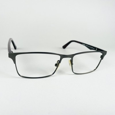 POLIZEI Brille GRAU RECHTECKIG Brillengestell MOD: BLACKBIRD 9 VPL599 COL.0627