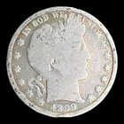 1899 Barber Silver Half Dollar