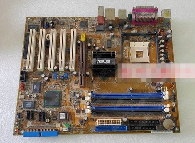 1PC Used P4C800-E Deluxe Motherboard *lj