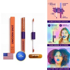 UNICORN SNOT Quiet Riot Glitter Lip Duo - Ros...