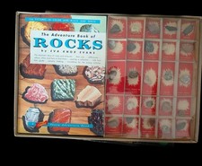 Vintage 1957 Adventure with Rocks and Minerals Set w Box Golden Capitol ORIGINAL
