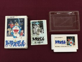 Hudson Famicom Soft Doraemon Used