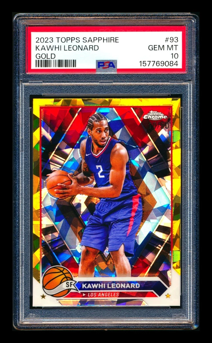 Kawhi Leonard Professional Sports Authenticator (PSA) Basketball