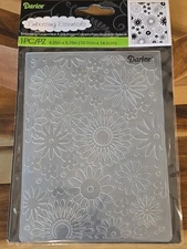 Darice Embossing Essentials 4.25x5.75 Flower Frenzy 1217-41