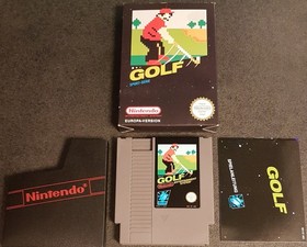 NES Nintendo Spiel "Golf Sport Serie  " mit Anleitung und Original Verpackung