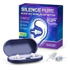 Ear Plugs for Sleeping,Silicone Noise Cancelling Ear Plugs