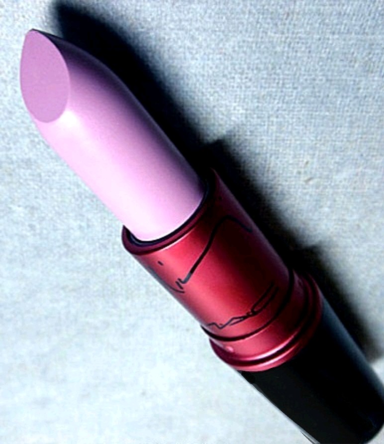 MAC COSMETICS VIVA GLAM NICKI MINAJ 2 LIPSTICK AMPLIFIED PASTEL LAVENDER PINK-image