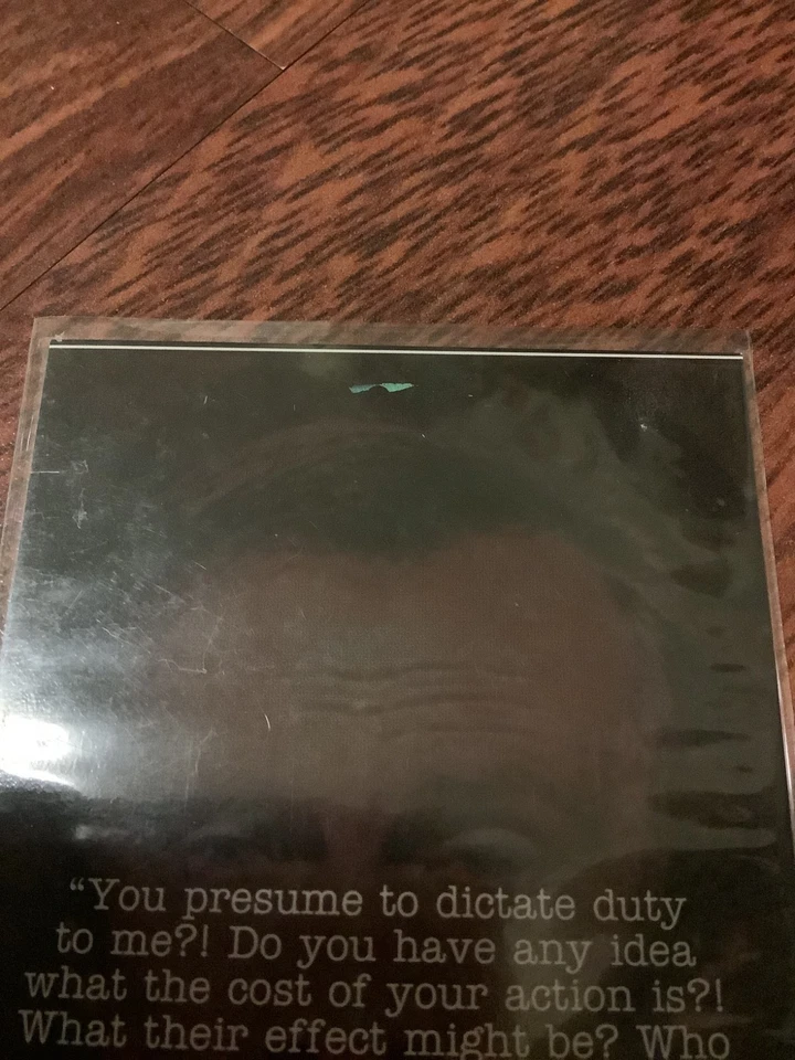 THE X-FILES CONTACT ALIENS VISITATION CHASE CARD  FOIL A9 1996 INTREPID ERROR - Image 3 of 4