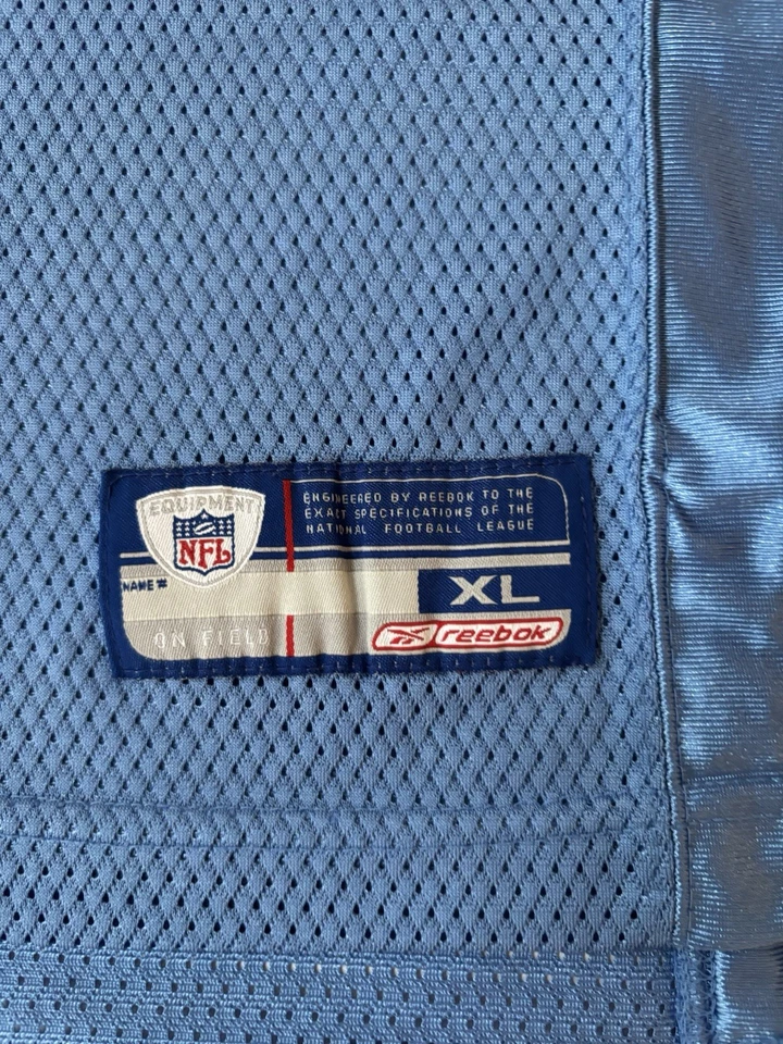 Vintage Tennessee Titans Eddie George Jersey Kids XL Reebok NFL #27 - Image 4 of 4