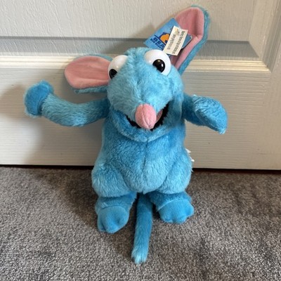 Tutter Maus - Bär im großen blauen Haus Nanco Jim Henson Plüsch mit Etikett