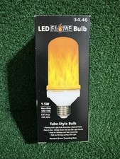 Bombilla estilo tubo llama LED EZ-Illuminations 1.5W ideal para vacaciones